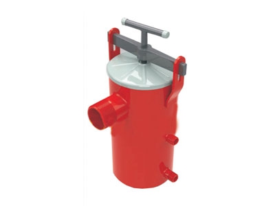 مرشح عمودي معدني